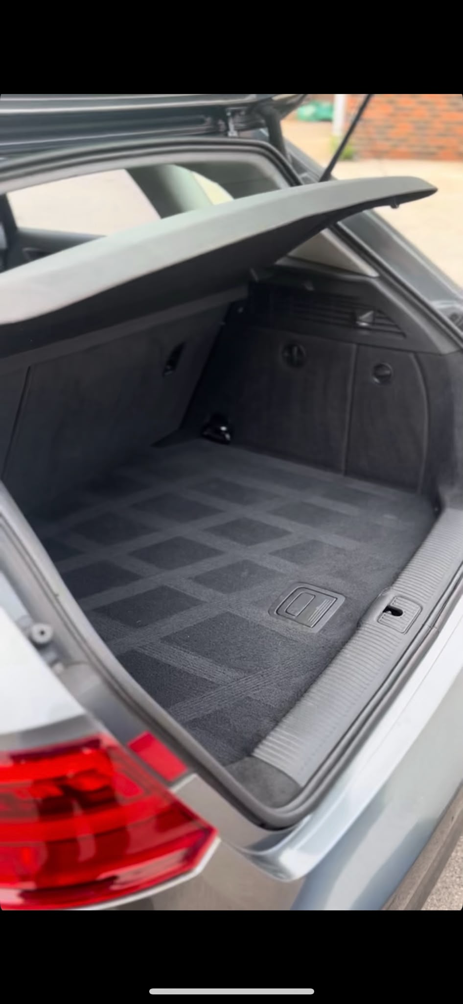 Freshly detailed car interior