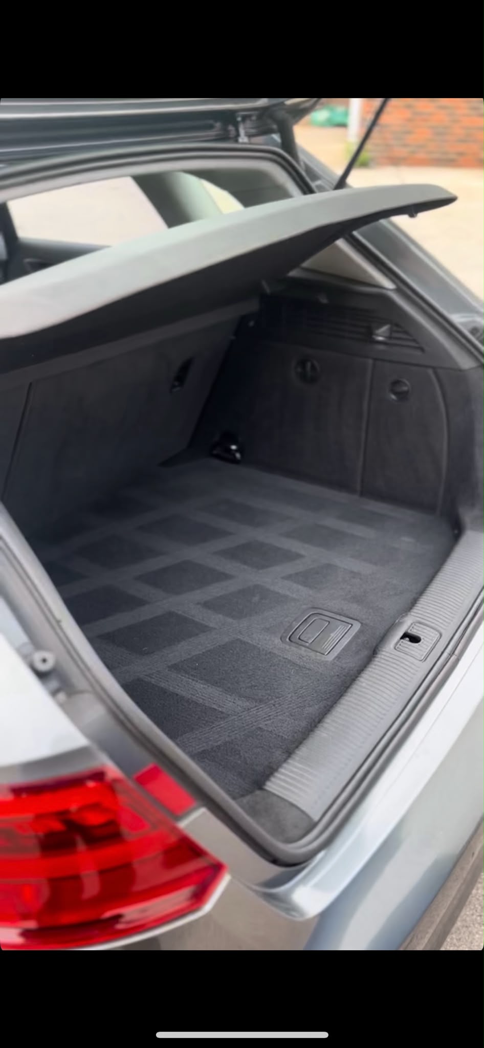 Audi boot and load area detail